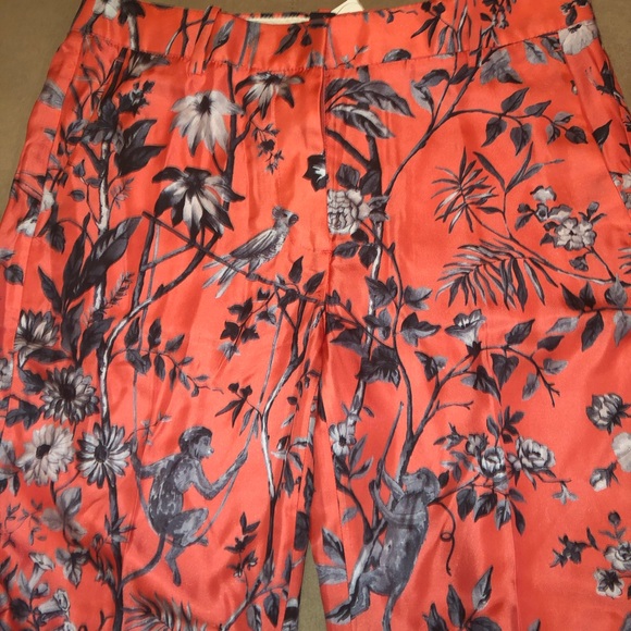 J Crew Collection Ratti Monkey print silk pants - Picture 11 of 11